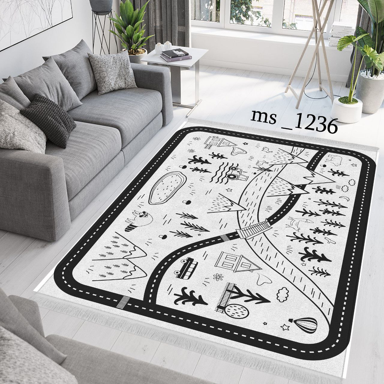 فرشینه اتاق کودک کد 1236