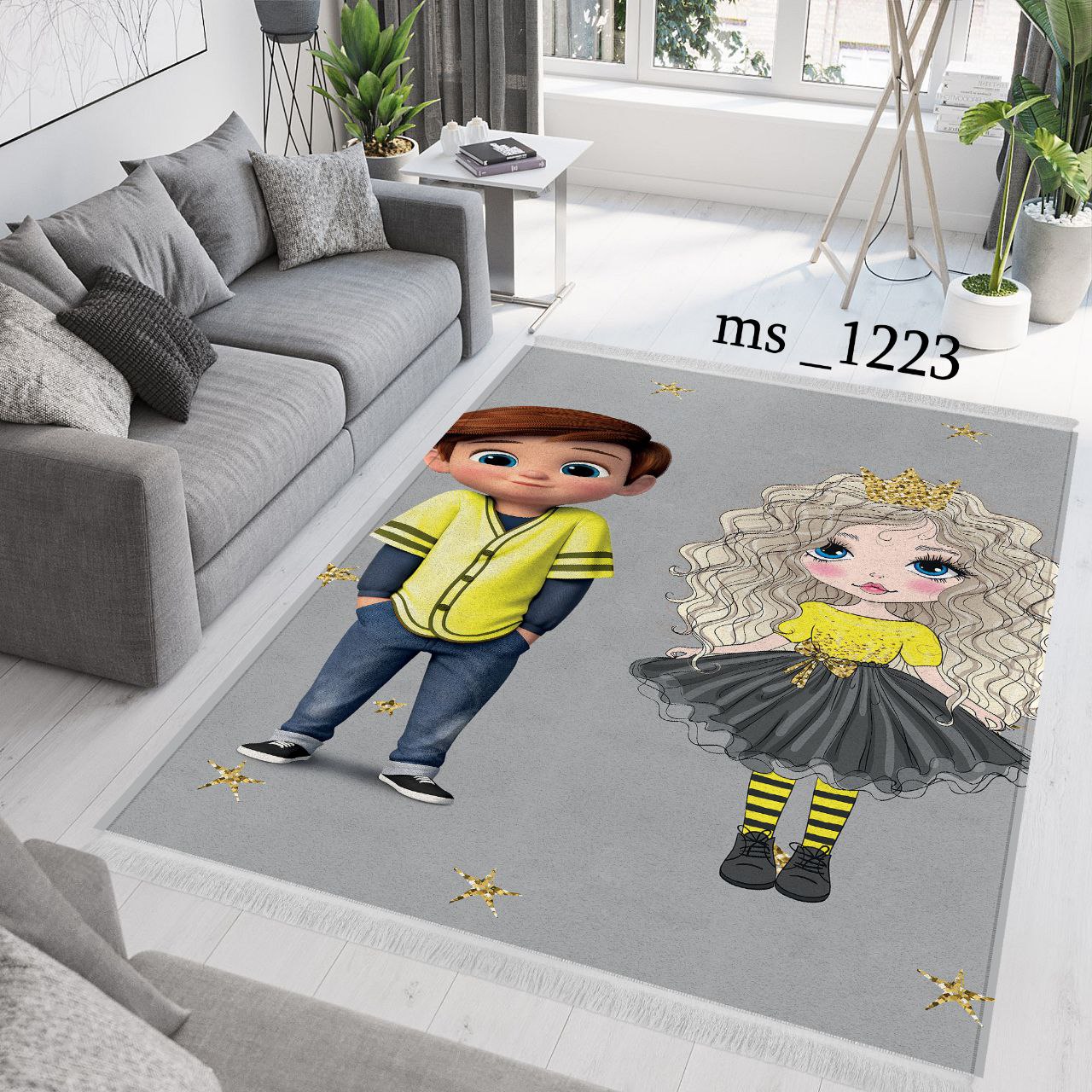 فرشینه اتاق کودک کد 1223