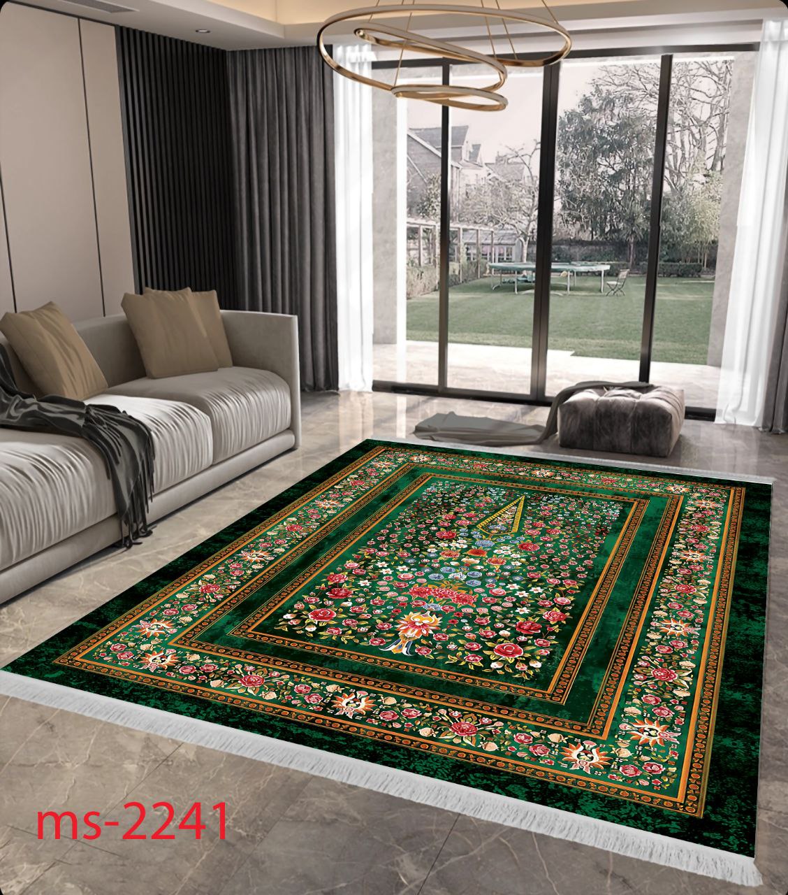 فرشینه سنتی سبز